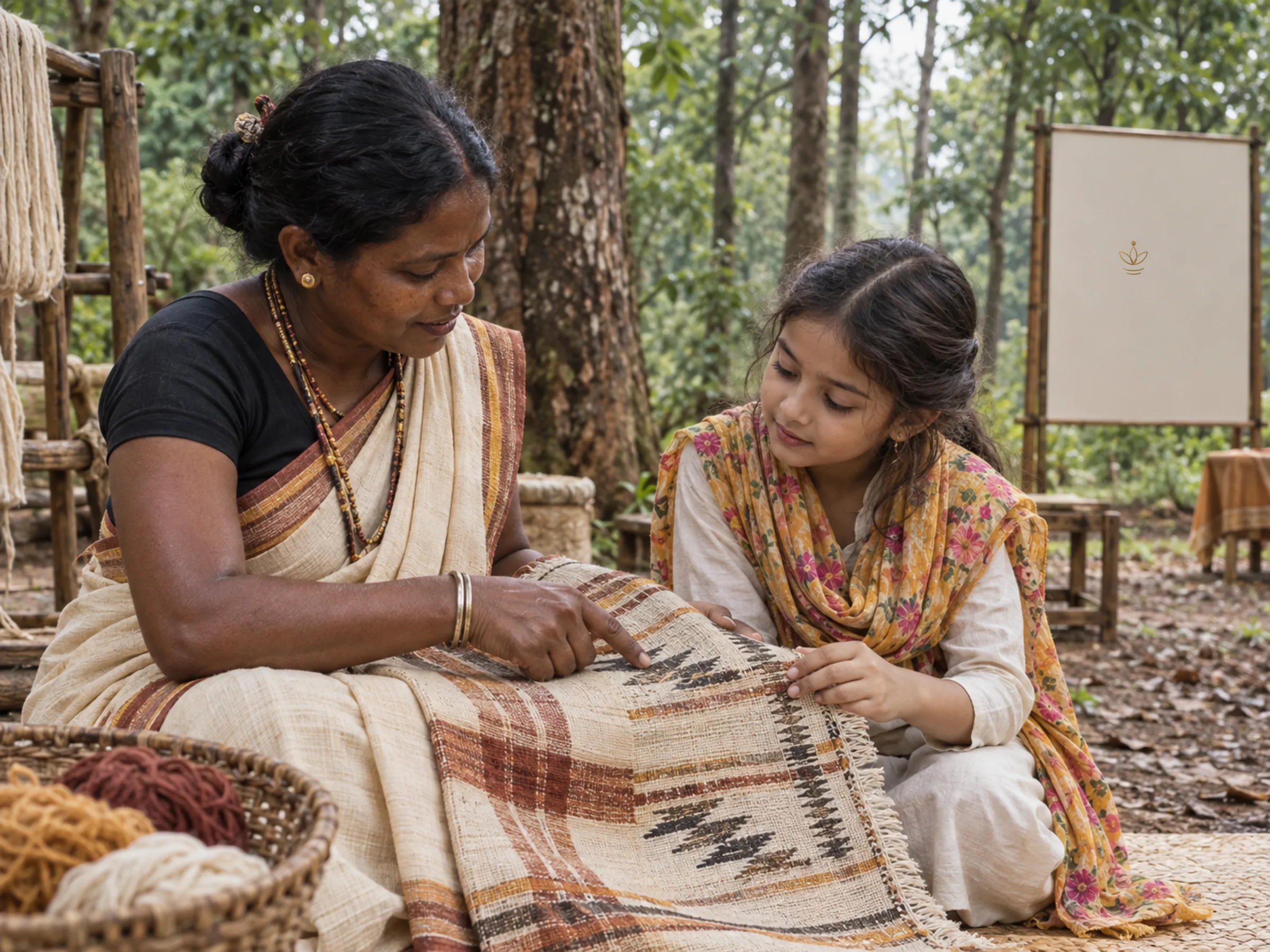 AI-generated illustration: Who Owns a Pattern? GI, IP and traditional knowledge