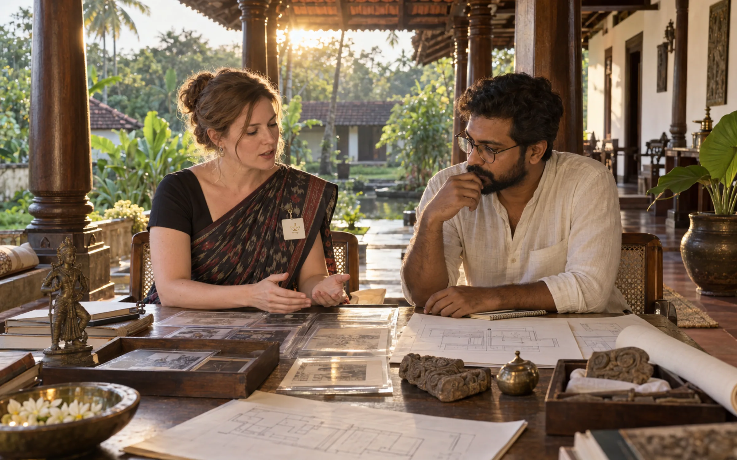 AI-generated illustration: The Museum India Needs by 2030 scene