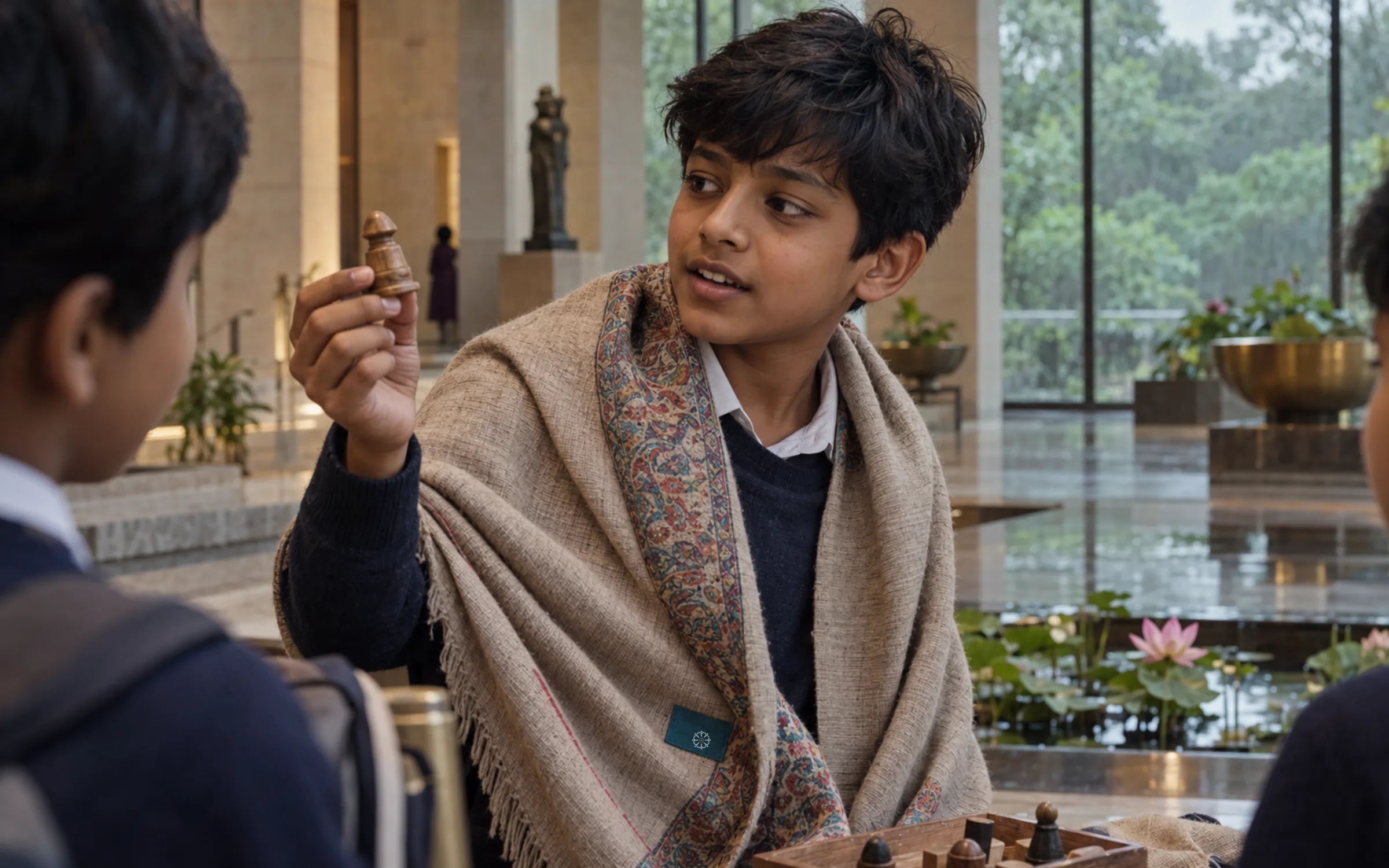 AI-generated illustration: Khel Parampara in Schools
